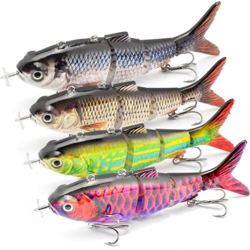 Robotic Fishing Lure USB Rechargeable Self Swimming Fishing Lures Intelligent Baits Subbaits Automatic Swimming Electronic Fish