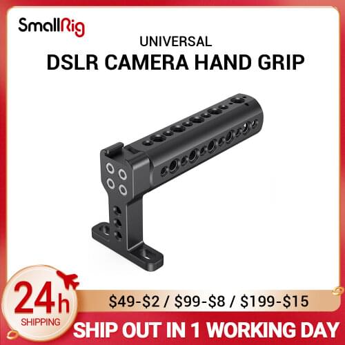 SmallRig Top Handle with Cold Shoe DSLR Camera Rig can use with SmallRig A6500 A7III Z6 Camera Cage Funtional Cheese Handle 1638