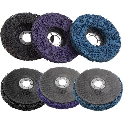 1Pc 115/125mm Polishing Disc Abrasive Wheel Paint Rust Remover Clean Grinding Wheel for Motorcycle Car Angle Grinder Woodworking