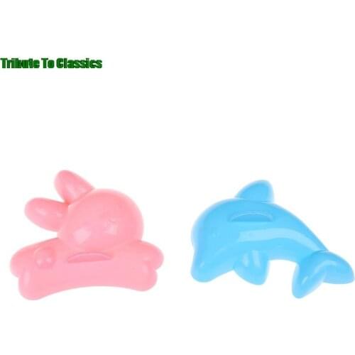 4 pcs/set DIY Kids Bento Tool Curry Rice Mold Japanese Style Rabbit Dolphin Onigiri Sandwich Cake Punch Mould