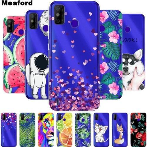 For Tecno Spark 5 Air Case Transparent Soft TPU silicon Phone Cover For Tecno Spark 6 Go Case Spark6 air Clear Funda Spark5 Air