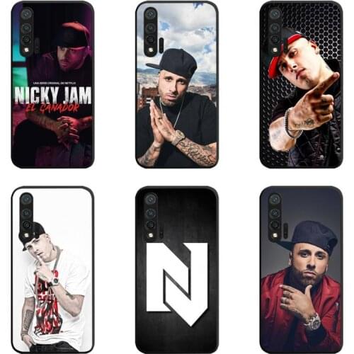 Nicky Jam Phone Case For Huawei Nova 6se 7 7pro 7se honor 7A 8A 7C 9C Play