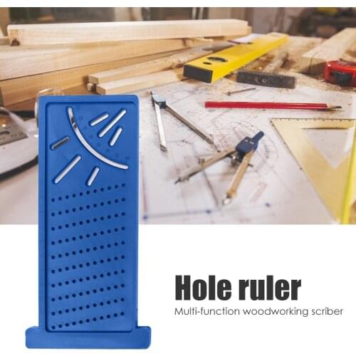 Woodworking Scribe Mark Line Gauge T-Type Cross-Out Carpenter Angle Ruler Precision Measurement Measuring Tool