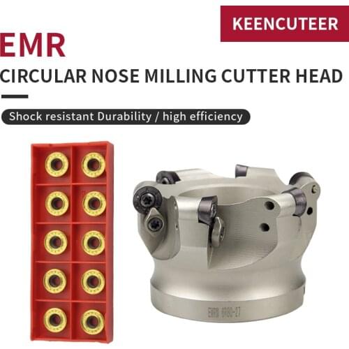 EMR 5R50-22-4T EMRW 6R80-27-6T TRS 6R50-25.4-4T TR200 5R63-22-4T Milling holder For Milling cutter Machine + RPMT Carbide Insert