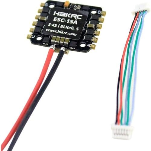 Hakrc 15A 20A Blheli_S BB2 2-4S Dshot 4 In 1 ESC for 130 180 210 250 frame FPV Racing Drone RC Multcopter Outdoor