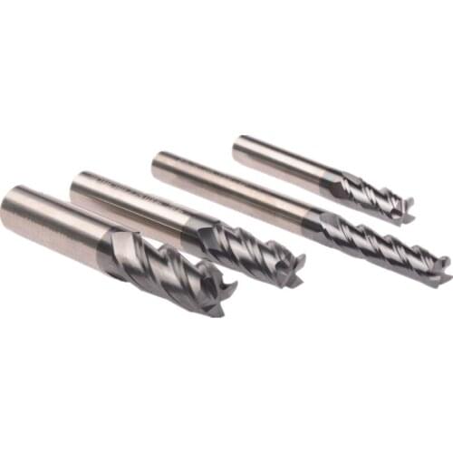 HRC45 4flutes 12/20*200mm tungsten steel solide caride flat square end mill CNC machine milling cutter drill bit