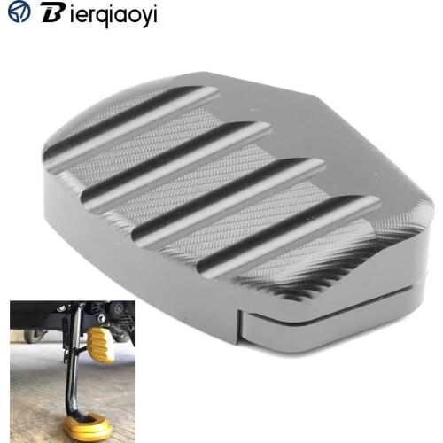 Motorcycle FORZA 300 2018 2019 Kickstand Footrest Foot Side Stand Extension Pads Support Plate For Honda Forza300 125 250 2018