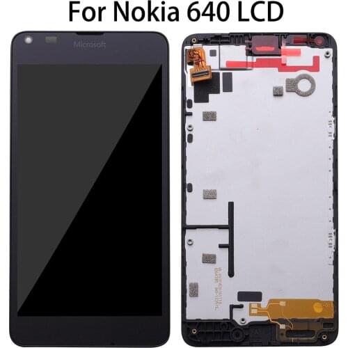 Original 5.0" IPS LCD For NOKIA Microsoft Lumia 640 Display LCD Touch Screen Lumia 640 Display Digitizer Replacement RM-1072