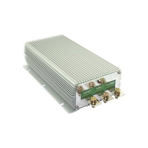 IP68 and 50khz Output Frequency 12V to 28V 40A DC DC Converter for Car vehicle / Solar wind energy system Ship Lighting