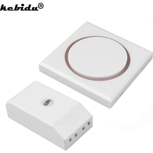 Kebidu 433Mhz 86 Panel Remote Control + AC 220V Relay Transmitter Switch For Garage/gate/Light/Fan/Home appliance