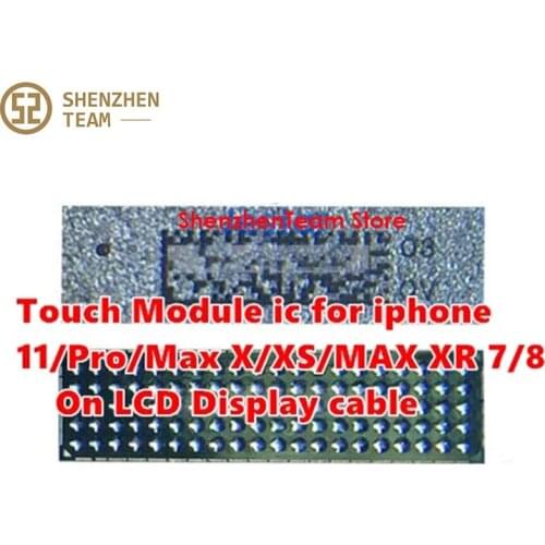 SZteam 5pcs/lot new original On LCD Dispaly flex cable Touch Module ic for iphone 11/Pro/Max X/XS/MAX XR 7/8 6S