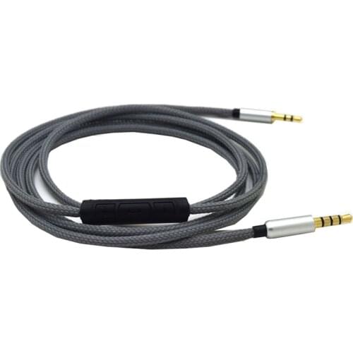 Upgraded Replacement Cable for Bose Quiet Comfort 25 QC25 AE2 AE2i AE2w Headphone Earphone Extension 3.5mm to 2.5mm Cable Mic