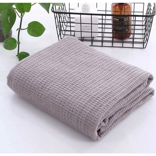 Waffle Summer Blanket Quilt Baby Bedding Plaid Outdoor Beach Blanket Student Kids Quilt