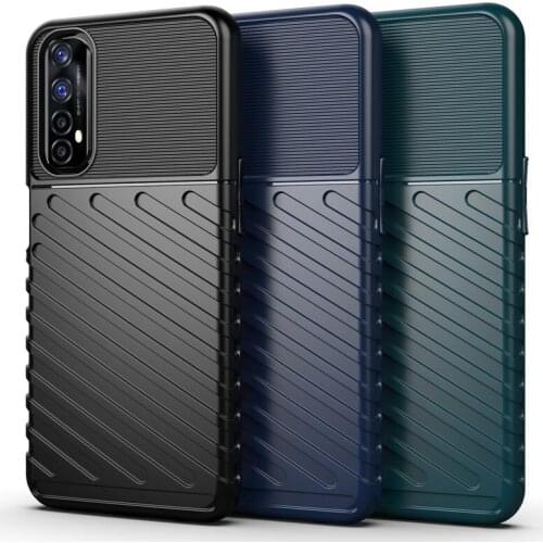 For OPPO Realme 7 case 7 Pro Rubber Shield protective back cover for Realme 7 Pro Fundas