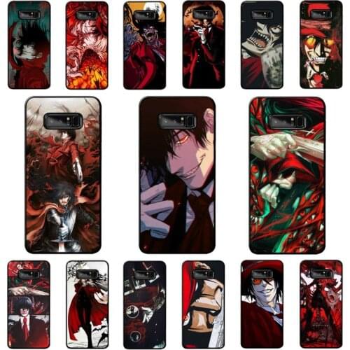 YNDFCNB Anime Hellsing Alucard Fan Phone Case for Samsung note 3 4 5 7 8 9 10 pro plus lite 20 ultra
