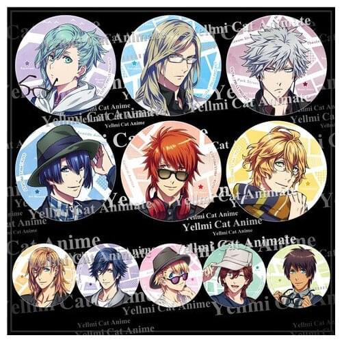 1pc 58mm Cool Badges Uta No Prince Sama Kurusu Masato Ittoki Brooches Backpack Icons