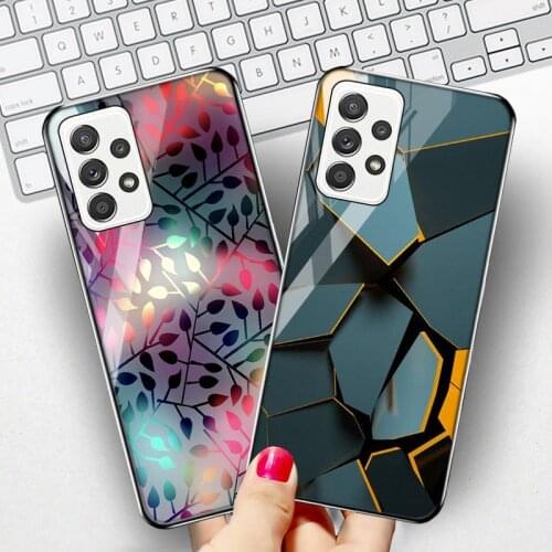 3D Tempered Glass Cases For Samsung A32 Case on Samsung A51 A50S A71 A52 A72 A12 A21S A31 S20 FE S21 Note 20 Ultra M31 TPU Cover