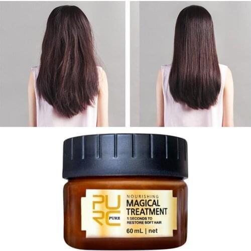 60ml Deep Repair Hair Mask Salon Hair Dye Perm Perm Repair Conditioner Restore Soft Smooth Hair Scalp Treatment For Hair Care
