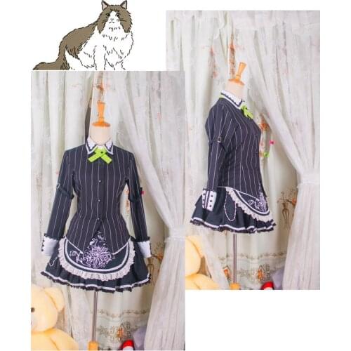 Amine Touhou Project Izayoi Sakuya Cospaly Costume Sizes S-XXL Custom-made 2021 New