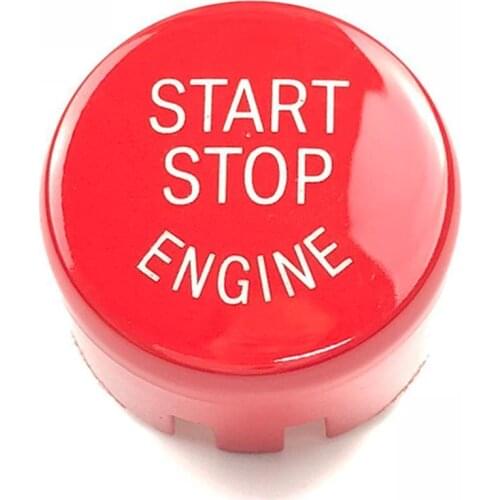 Car Start Stop Engine Push Switch Buttons Trim For BMW Cover F15 F34 X1 F48 Keyless F25 X4 X5 Button F30 F10 Start X3 Shell T6W3