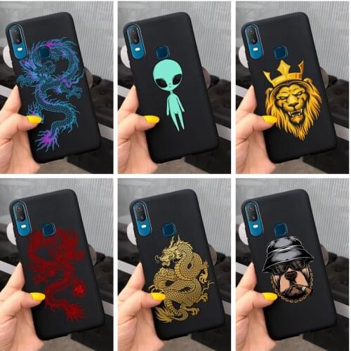 For Vivo Y11 2019 Case 1906 Y12 Y15 Soft Silicone Cute Fashion Phone Cases For Vivo Y19 1905 Fundas Vivo Y 12 Y15 Y17 Back Cover