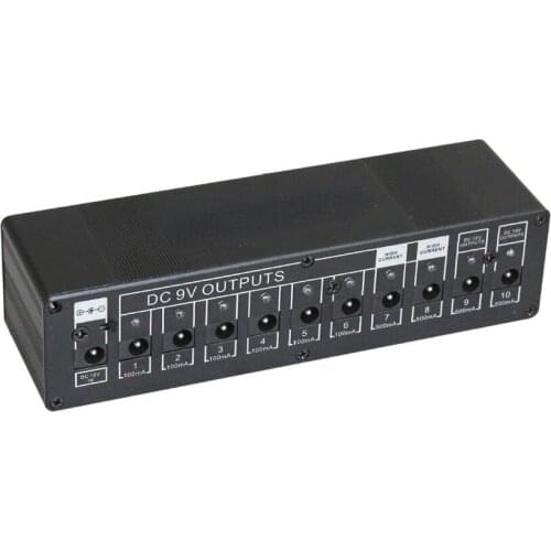 KOKKO Guitar Effect Pedal Board Power Supply Station 10 Outputs 9V 12V 18V High Quality Guitar Effect Pedal Guitar Accessories