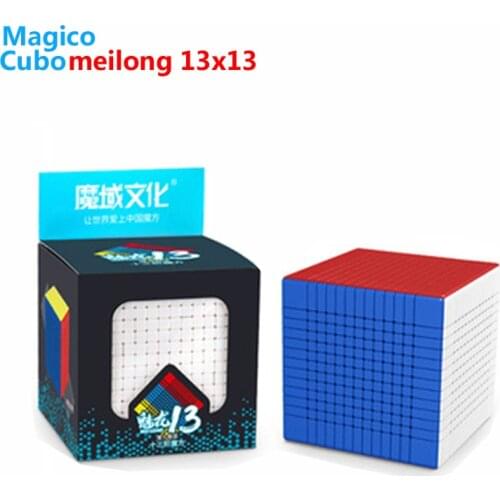 New MoYu 13x13x13 MeiLong Magic Cube Stickerless Cubes Puzzle Professional Speed 13x13 Educational Game Fidget Toys For Adult
