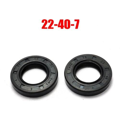 Oil seal 22-40-7 For Nitrile Covered Double Lip