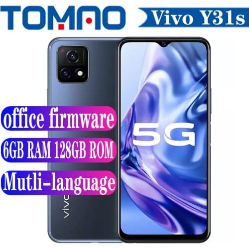New Vivo Y31s Mobilephone 90Hz Screen Snapdragon 480 Octa Core GB 6GB RAM 128GB ROM 6.58" LCD 2408×1080 Android 11 google play