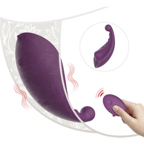 Invisible stimulator G spot panties clitoral massager vibrator wireless remote control egg C string orgasm female adult sex toy