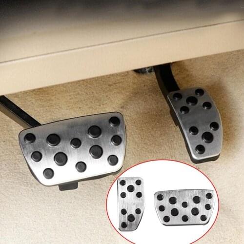 Newfor Toyota Land Cruiser 200 FJ200 LC200 2016-2019 Aluminum Car Foot Fuel Pedal Accelerator Brake Pedal Pad Covers