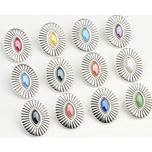 New 3pcs/lot Retro Zinc Alloy Imitation Pearl Oval Decorative Buttons For DIY CONCHO Hair Jewelry Clothing Accessories