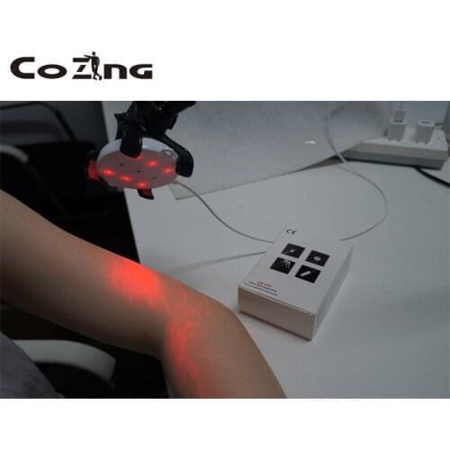 Dropshipper Low Level Cold Soft COZING Pain relief LLLT 650nm+808nm COZING Acupuncture Physiotherapy Rehabilitation Therapy