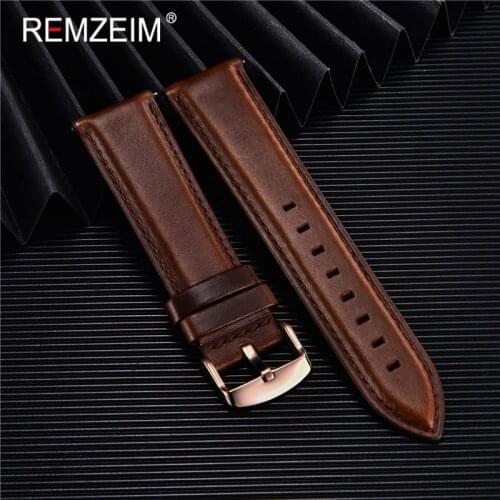 Genuine Leather Watch Band 18mm 20mm 22mm Men Women Watchbands For DW Watch Strap Quick Release Replacement Watchband