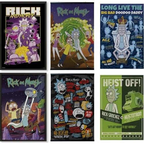 RICK AND MORTY Interior Decor Items