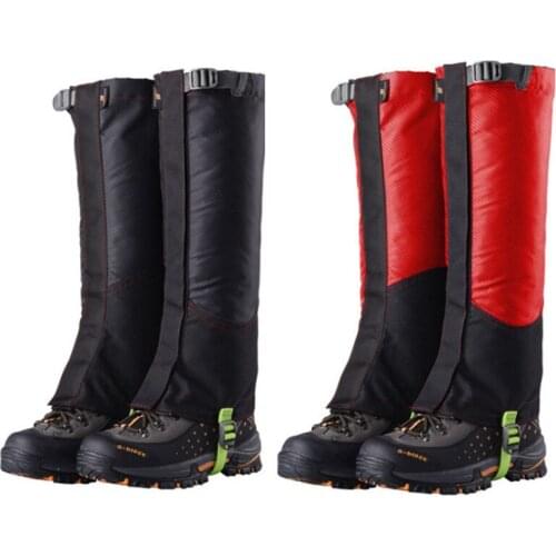 Sports Safety protect Waterproof wear-resisting Ski Leggings Hiking Walking Snow cover Leg warmer Sleeves 1 pair