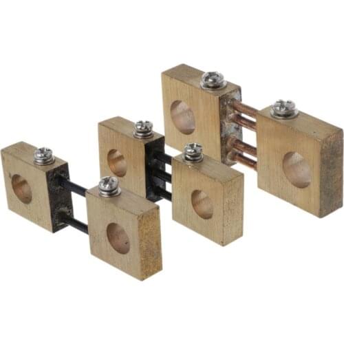 DC 100A 200A 300A /75mV volt Ammeter Shunt Resistor current divider amp meter for Digital Ampere Analog Meter