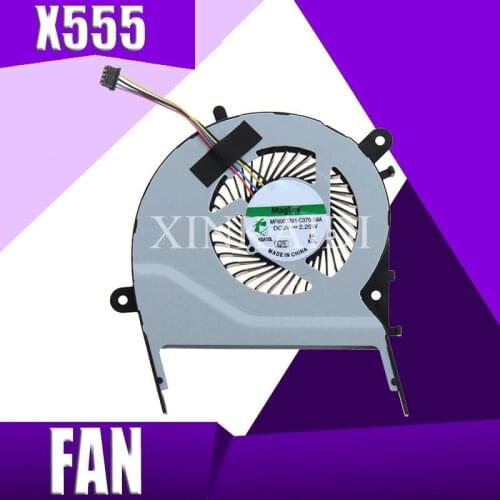 XinKaidi NEW CPU FAN FOR ASUS X455LD X455CC A455 A455L K455 X555 A555L K555 W419L W519L R557L CPU COOLING FAN KSB0605HBA03
