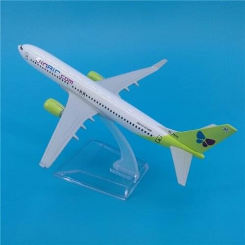 15cm Air Korean JIN AIR Airlines B737 Boeing 737-800 Airways Metal Alloy Airplane Model Plane Diecast Aircraft