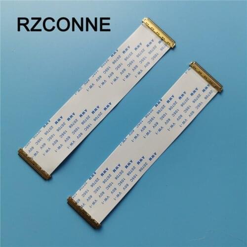 2pcs I-PEX 20453-040 FFC FPC Flexible Flat Ribbon double-head Cable 40 Pin 0.5mm pitch for 9.7'' 15.6'' 17.3' EDP Panel Reverse