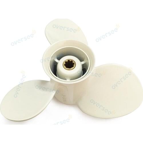 Aluminum Propeller 9-1/4x10 Fits Yamaha Outboard 9.9HP 15HP 63V-45952-00-EL 9 1/4 10