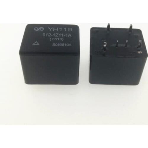 AUTO CAR 12V relay YH119 012-1H11-1S YH119-012-1H11-1S 12VDC DC12V 12V 6PIN