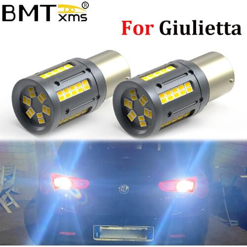 BMTxms 2Pcs Canbus For Alfa Romeo Giulietta 940 2010-2019 Car LED Reverse Back Up Light Auto Accessories Super Bright No Blink