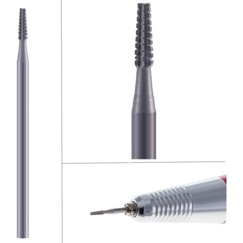 1pc carbide cutters nail drill bit remove calluse cuticle clean treatment electric drill pedicure machine instrument
