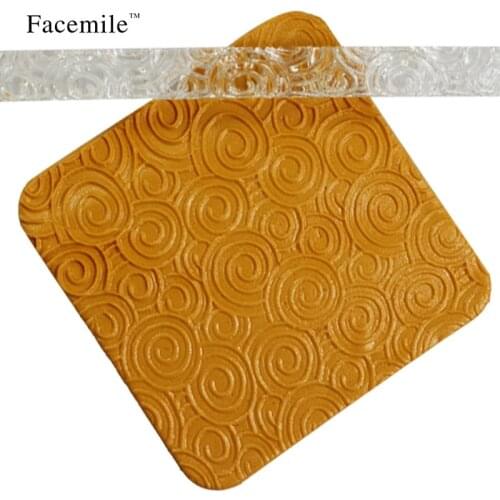 Decorating Tools Circular Ring Acrylic Rolling Pin for Cake Making Color Transparent 52013 Gift