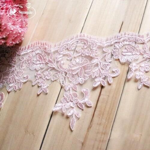 Exquisite Lace Wedding Head Accessories Skirt Clothing Clothes Handmade DIY Materials Embroidery Curtain Decoration RS3520