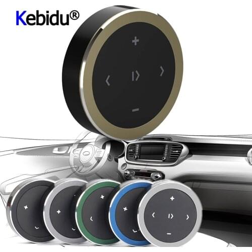 Mini Wireless Bluetooth Media Button Car Motorcycle Remote Photography Music Play Remote Control For All Smart Phone