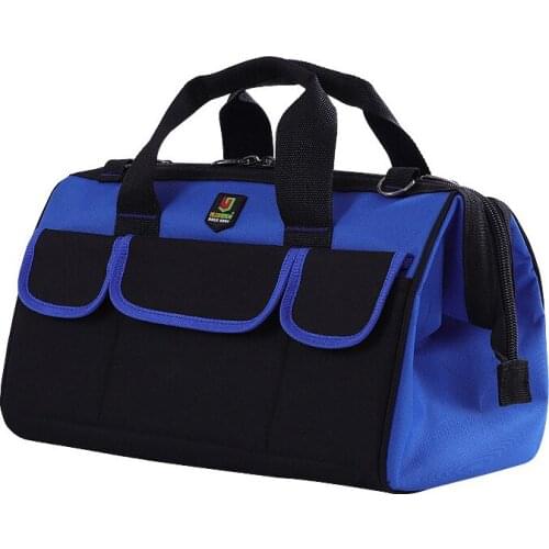 Multifunctional Tool Bag Large Capacity Oxford Cloth Toolkit for Plumber and Electrician One-shouldered Portable Dual-use Bag