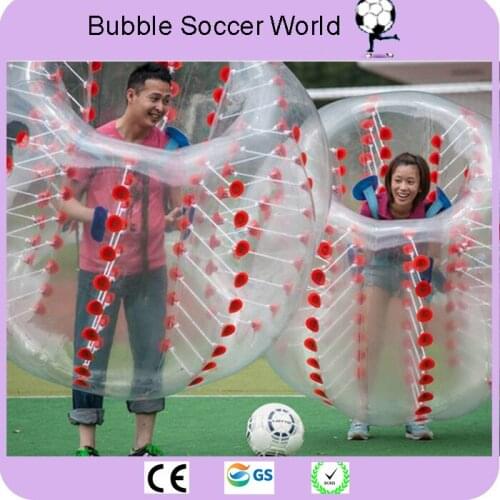 2018 New Air Bubble Soccer 0.8mm PVC 1.2M 1.5M 1.7m Air Bumper Ball Adult Inflatable Bubble Football,Zorb Ball custom made Logo