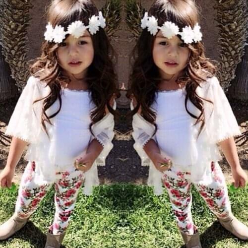 2017 Baby Girl Clothes Summer Baby Gril Clothing Sets Cotton Short Sleeve 3Pcs Kids Baby Girl Clothes Children Suit+Vest+Pants